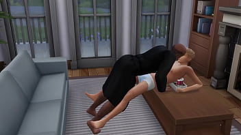 Sims4 weekend at mike's and his dad part 1