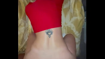 Step brother happy after she make for him blowjob he put her doggy and fuck her hard