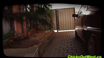 Real lesbo wears strapon