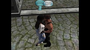 Milf in jeans wiggling her big ass