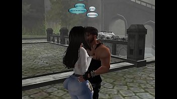 Milf in jeans wiggling her big ass