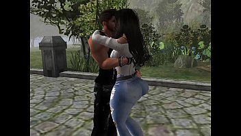 Milf in jeans wiggling her big ass