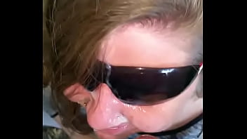 She likes it in her face
