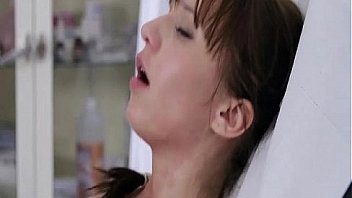 Lida d is so shy it must be her first checkup