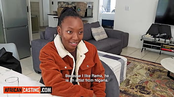 Naughty 18yo ebony amateur slammed rough by hung euro producer pov in homemade audition