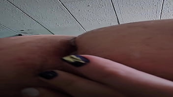 Wife making hubby fuck her dildos