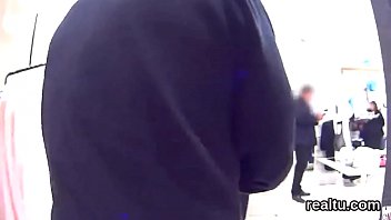 Fantastic czech chick gets seduced in the mall and reamed in pov