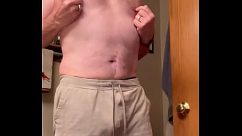 Daddy Gets Erect Starting Soft Then Gets Hard Pointing Straight Up thumbnail