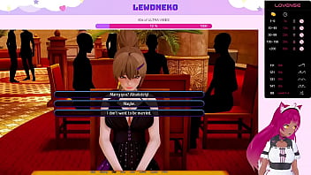 Vtuber lewdneko plays harem hotel part 26