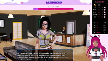 Vtuber lewdneko plays harem hotel part 26