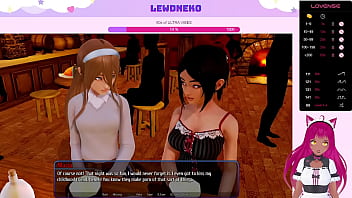 Vtuber lewdneko plays harem hotel part 26