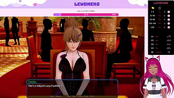 Vtuber lewdneko plays harem hotel part 26
