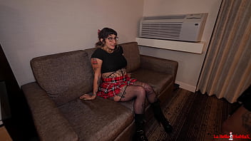 Latina goddess double fists pregnant slut