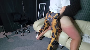 Big ass pegg by sexy women by her big black strapon