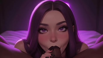 You can cum in my mouth cute gothic girl loves bbc pov ai