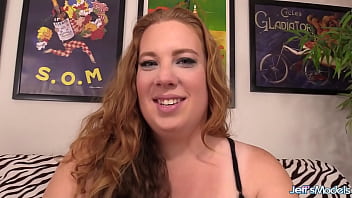 Fat redhead ginger rose takes a machine mounted dildo Fat redhead ginger rose takes a machine mounted dildo