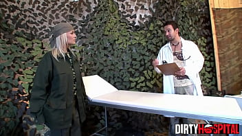 Routine check up before enrolling to the army with jasmine rouge and titus steel for dirtyhospital