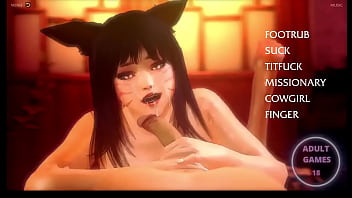 Ahri follandose a un cabron