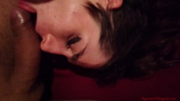 Big toy up in my butt and dick into my mouth