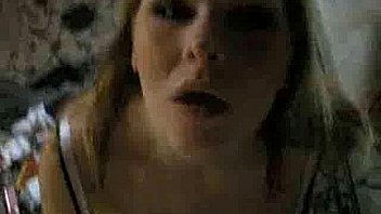 Busty girlfirend lights up to suck cock