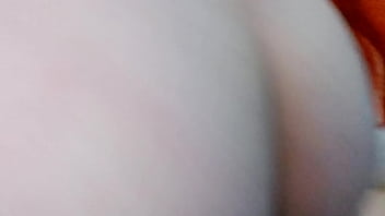 A long session of hardcore sex with hot teen girlfriend in cute socks