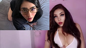 Se cogen a la hermanastra con lentes y le hacen un anal