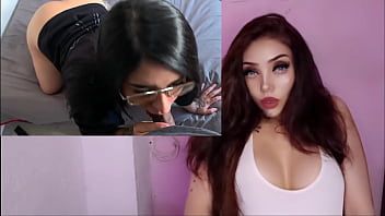 Se cogen a la hermanastra con lentes y le hacen un anal