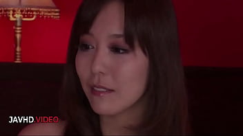 Steamy asian akari pleasures two in intense threesome