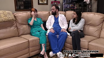 Lesbian gets mandatory hitachi orgasms ditris rose