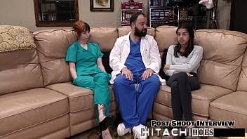 Lesbian gets mandatory hitachi orgasms ditris rose