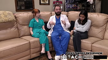 Lesbian gets mandatory hitachi orgasms ditris rose