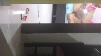 My cuckold friend lends me his wife and i fuck her hard until i cum inside and then she comes out and kisses him