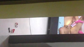 My Cuckold Friend Lends Me His Wife And I Fuck Her Hard Until I Cum Inside And Then She Comes Out And Kisses Him thumbnail