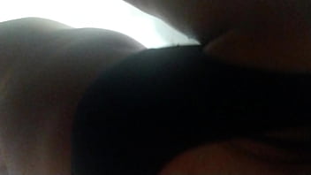 My cuckold friend lends me his wife and i fuck her hard until i cum inside and then she comes out and kisses him