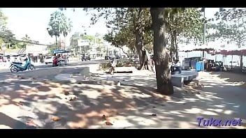 Ambitious brunette bombshell fucked by man