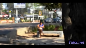 Ambitious brunette bombshell fucked by man