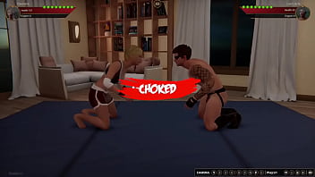 Eleonore vs jerle nf3d mixed combat apartment