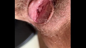 Hairy pussy fuck slowmo ultra closeup