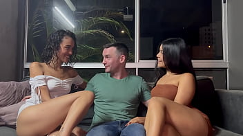 A foreigner fucks us hard and leaves a lot of cum inside our pussies camila henao