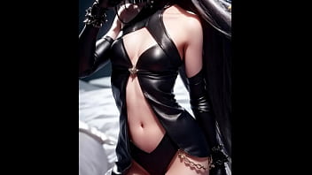 エッチな格好のアジアンビューティー