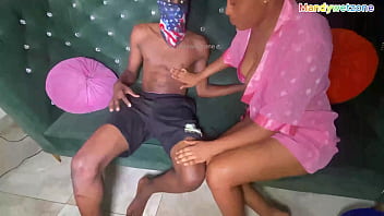 Simple game turn to hardcore bang with creamy candy