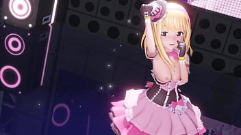 Blonde girl naked dance fansa mmd by ichigoichien