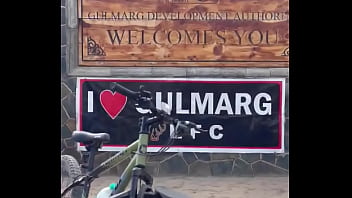 Today i went to gulmarg on cycle from man my legs are burning right nowi just reached home