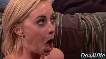 Hot and horny wife camryn cross receives a good dicking