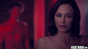 Hot babe swallowed guys cock