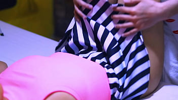 Hermana linda y el compañero de su