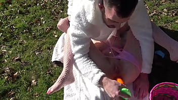 Easter bunny anal treatz