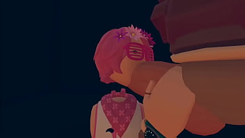 Slutty femboy takes dick