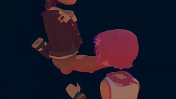 Slutty femboy takes dick