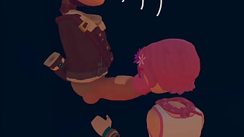 Slutty femboy takes dick